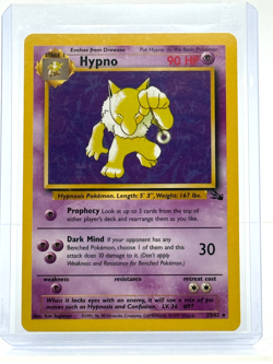 Actually 🔥Near Mint🔥 Pokemon Vintage Hypno 23/62 Fossil Non Holo Unlimited NM - Image 1