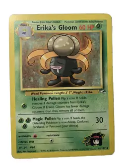Pokemon TCG Erika's Gloom Gym Heroes 45/132 Regular Unlimited Uncommon - Image 1