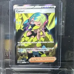 Canari 257/217 ASC Trainer Supporter Full Art Holo Pokemon TCG - Image 1