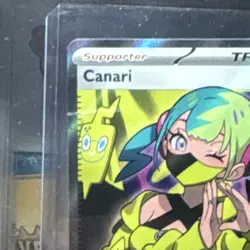 Canari 257/217 ASC Trainer Supporter Full Art Holo Pokemon TCG - Image 5