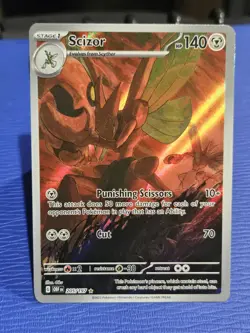 Scizor 205/197 Obsidian Flames Holo Full Art Pokemon TCG NM/M - Image 1