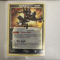 Greninja Gold Star SWSH144 Celebrations Black Star Promo NEW/SEALED (x2) - Image 2