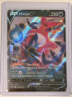 Hoopa V SWSH176 NM Holo Foil Promo Rare Pokemon Card - Image 1