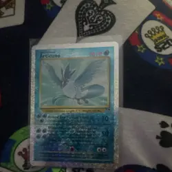 Articuno Fossil Holo Rare 2/62 70 HP English Pokemon TCG Card - Image 1