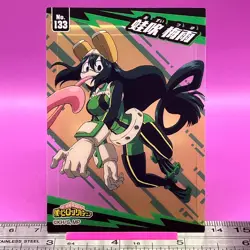 Tsuyu Asui / Froppy No.133 My Hero Academia MHA Trading Card TCG Japanese #820 - Image 1