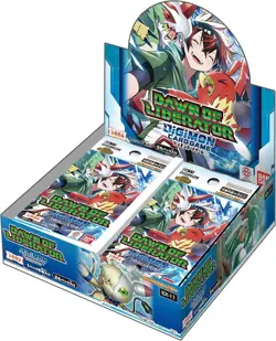 Digimon Card Game DAWN OF LIBERATOR EX-11 Sealed Box in Japanese BANDAI NEW - Image 2