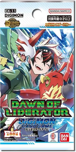 Digimon Card Game DAWN OF LIBERATOR EX-11 Sealed Box in Japanese BANDAI NEW - Image 3