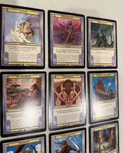 1997 WOTC MTG MAGIC THE GATHERING VANGUARD OVERSIZED CARDS LOT SLIVER QUEEN + - Image 3