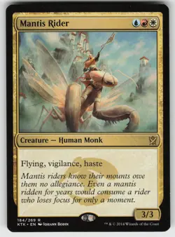 Mantis Rider R Khans of Tarkir 184 MTG - Image 1