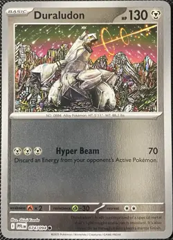 Duraludon 074/094 Me02: Phantasmal Flames Reverse Holo - Pokemon Card - Image 1