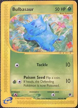 Bulbasaur 094/165 Expedition Base Set Regular (See Photos) Pokemon Card - Image 1
