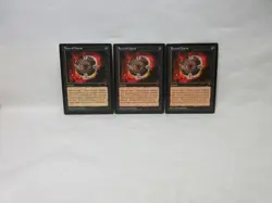FUNERAL CHARM X3 MAGIC THE GATHERING VISIONS VINTAGE MTG CARD #376 - Image 2