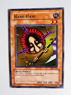 YU-GI-OH! HANE-HANE LOB-110 FOIL RARE NM-MT CARD - Image 1