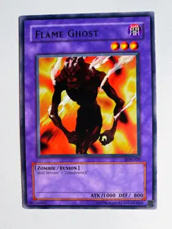 YU-GI-OH! FLAME GHOST LOB-029 FOIL RARE NM-MT CARD - Image 1