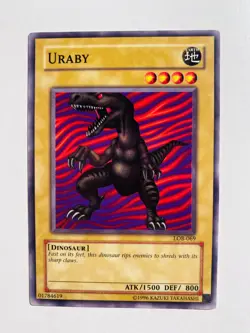 YU-GI-OH! URABY LOB-069 (1996) NM CARD - Image 1