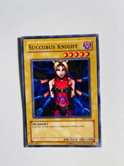 YU-GI-OH! SUCCUBUS KNIGHT LOB-117 NM-MT CARD - Image 1