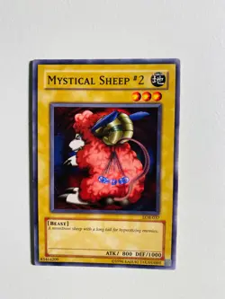 YU-GI-OH! MYSTICAL SHEEP #2 LOB-037 NM-MT CARD - Image 1