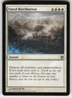 Fated Retribution R Born of the Gods 11 MTG - Image 1