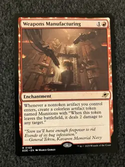 Magic The Gathering MTG - Weapons Manufacturing - Edge of Eternities - Image 1