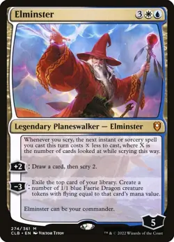 Elminster: MtG Magic Commander Legends Battle for Baldur's Gate Mythic - Image 1