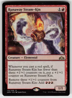 Runaway Steam-Kin R Guilds of Ravnica 115 MTG - Image 1