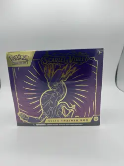 Pokemon TCG Scarlet and Violet Base Elite Trainer Box ETB Miraidon SEALED NEW 820650853418 - Image 1