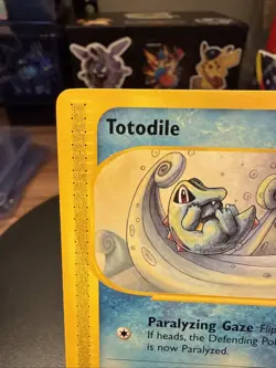 Pokemon TOTODILE 135/165 | NM Near Mint | Expedition | 2002 - Image 3