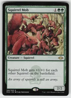 Squirrel Mob R Modern Horizons 2 286 MTG - Image 1