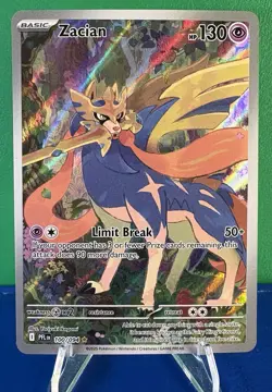 Pokemon TCG Zacian 100/094 Phantasmal Flames Illustration Rare - Near Mint - Image 1