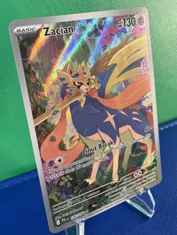 Pokemon TCG Zacian 100/094 Phantasmal Flames Illustration Rare - Near Mint - Image 2