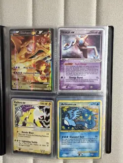 Ultra PRO Pokemon TCG Binder Lot Pikachu Charizard EX GX RARE Holo legendarycard - Image 2