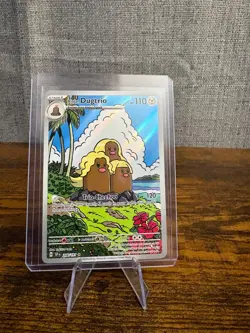 ENG Pokemon TCG – Alolan Dugtrio (208/191) ILLUSTRATION RARE NM/M Pack Fresh - Image 1