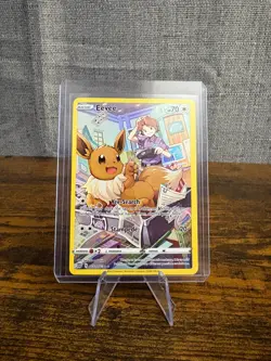 ENG Pokemon TCG – Eevee (TG11/TG30) ULTRA RARE NM/M Pack Fresh - Image 1
