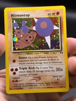 Hitmontop 3/75 Neo Discovery Holo Rare Unlimited Pokemon English WOTC NM - Image 3
