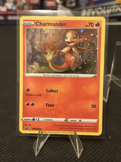 Charmander SWSH092 Pokemon TCG Sword & Shield Promo Holo NM - Image 1