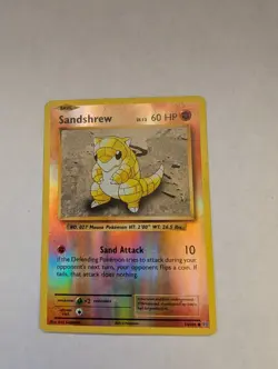 Sandshrew 54/108 Rev Reverse Holo XY Evolutions Pokemon LP - Image 1