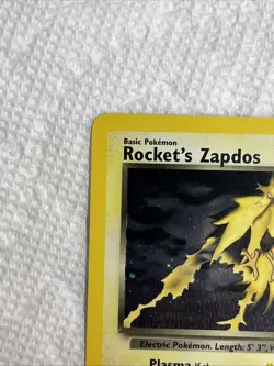2000 Pokemon Gym Challenge Rocket’s Zapdos Holo 15/132 Free Shipping - Image 2