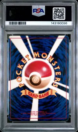1996 POKEMON BASE SET JAPANESE #6 CHARIZARD-HOLO PSA 5 - Image 2