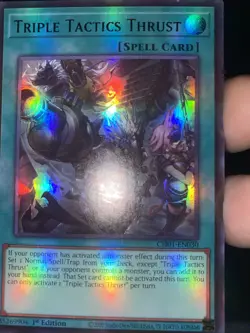 Yugioh! Triple Tactics Thrust CH01-EN030 Ultra Rare - Image 1