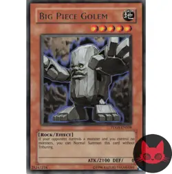 Yugioh Big Piece Golem TDGS-EN008 Rare NM - Image 1