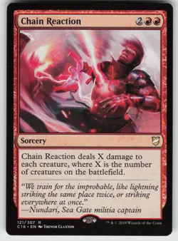 Chain Reaction R Commander 2018 121 MTG - Image 1