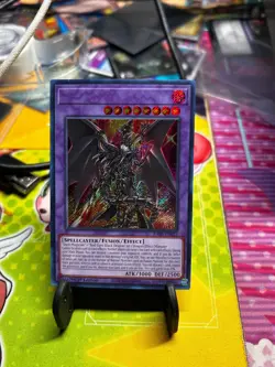 Yugioh Red-Eyes Dark Dragoon RA02-EN021 No Name Misprint Secret Rare - Image 1