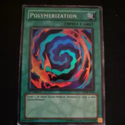 Yu-Gi-Oh! TCG Polymerization LOB-A059 Unlimited Super Rare - Image 1