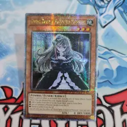 Yugioh English Ghost Belle & Haunted Mansion RA01-EN011 QCSR NM - Image 1