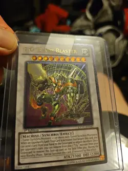 T.G. Blade Blaster EXVC-EN042 Unl. Edition Ultra Rare NM Condition Yu-Gi-Oh - Image 1