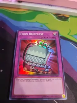 Yugioh Toon Briefcase DRL2-EN029 Super Rare 1st Ed LP - Image 1