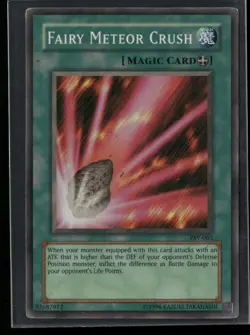 Fairy Meteor Crush PSV-063 Super Rare Pharaoh's Servant Yu-Gi-Oh Heavily Played - Image 1