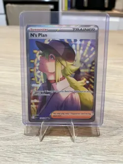 Pokemon TCG N's Plan 170/086 Black Bolt Special Illustration Rare - Image 1