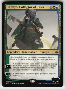 Tamiyo, Collector of Tales R War of the Spark 220 MTG - Image 1