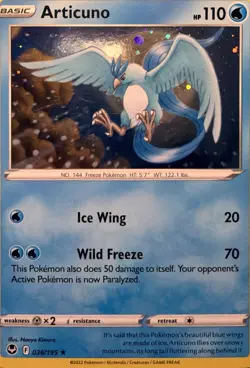 Articuno (Cosmos Holo) Holo Promo Miscellaneous Cards & Products 036/195 NM - Image 1
